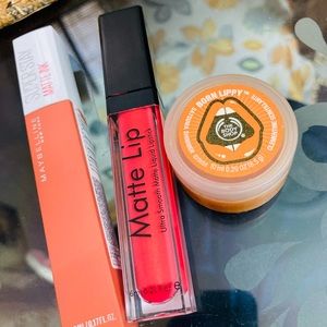 Set of 2 lipsticks/ 1 balm